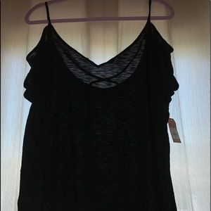 🔴 Light cold shoulder top